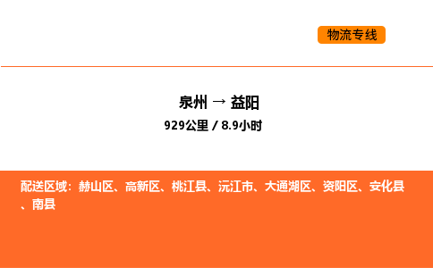 泉州到益阳南县物流车队：泉州到益阳南县专线车队